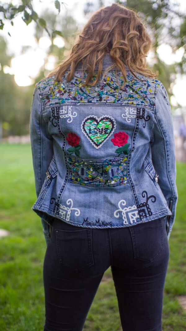 EXAMPLE - Love Colors - Adult (14+) Custom Jacket - Image 5